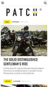 Patch a minimalistic WordPress blog theme Mobile Responsive
